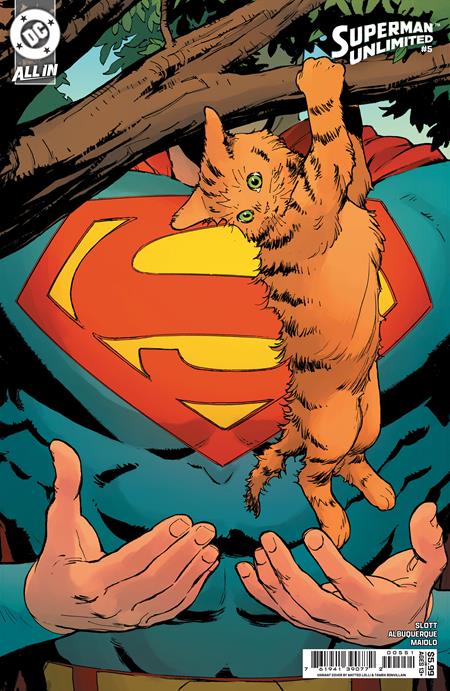 SUPERMAN UNLIMITED #5 CVR D MATTEO LOLLI CARD STOCK VAR