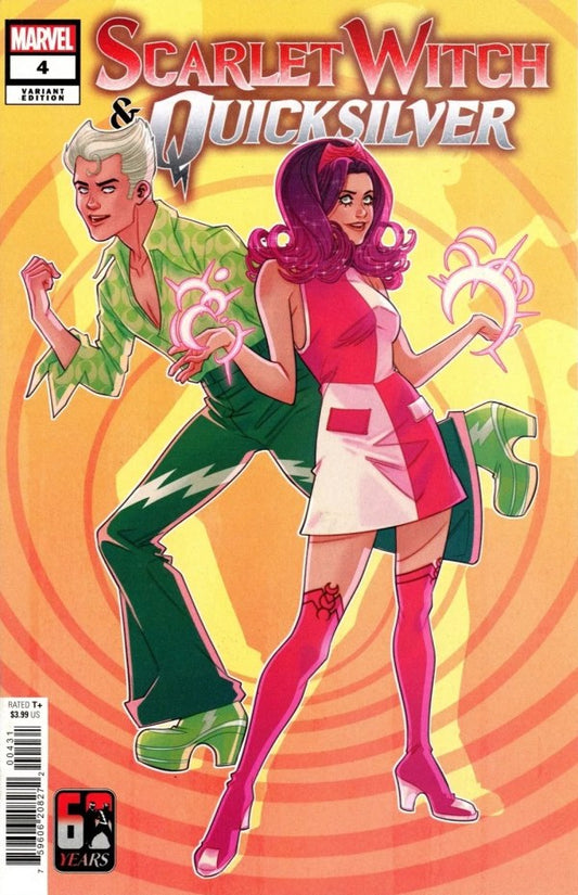 Scarlet Witch & Quicksilver #4 Marguerite Sauvage Variant