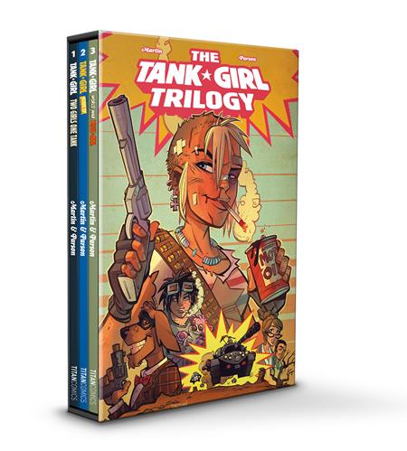 TANK GIRL TP TRILOGY SLIPCASE SET REGULAR EDITION BRETT PARSON (MR)