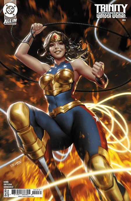 TRINITY DAUGHTER OF WONDER WOMAN #4 (OF 6) CVR B DERRICK CHEW CARD STOCK