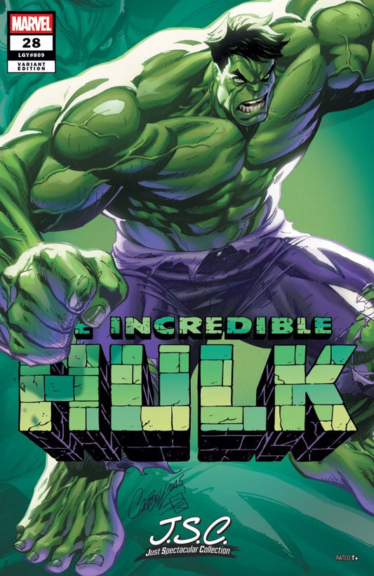 The Incredible Hulk #28 J. Scott Campbell Just Spectacular Collection Variant