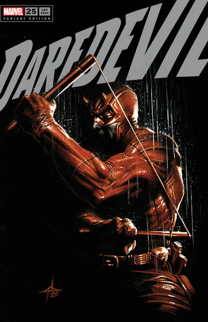 Daredevil #25 3rd Printing Unknown / Street Level Hero / Comic Traders Gabriele Dell'Otto Variant