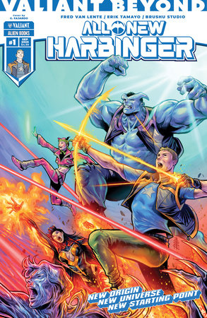 Valiant Beyond: All-New Harbinger #1 Variant B (Fajardo Wraparound Variant)