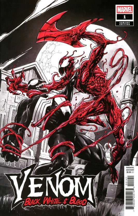 Venom: Black, White & Blood #1 Mark Bagley Variant