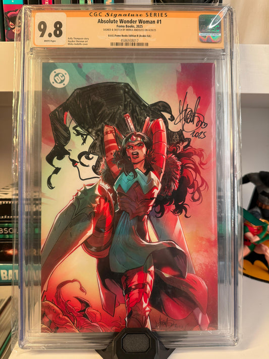 Absolute Wonder Woman #1 (Mirka Andolfo Variant B) – CGC 9.8