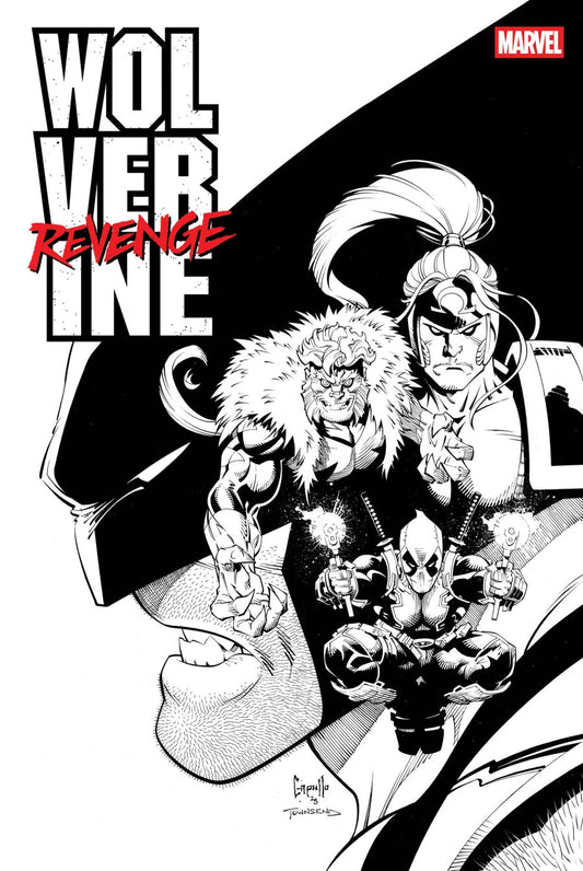 WOLVERINE: REVENGE – RED BAND RAW: BLACK & WHITE EDITION #1 POLYBAGGED