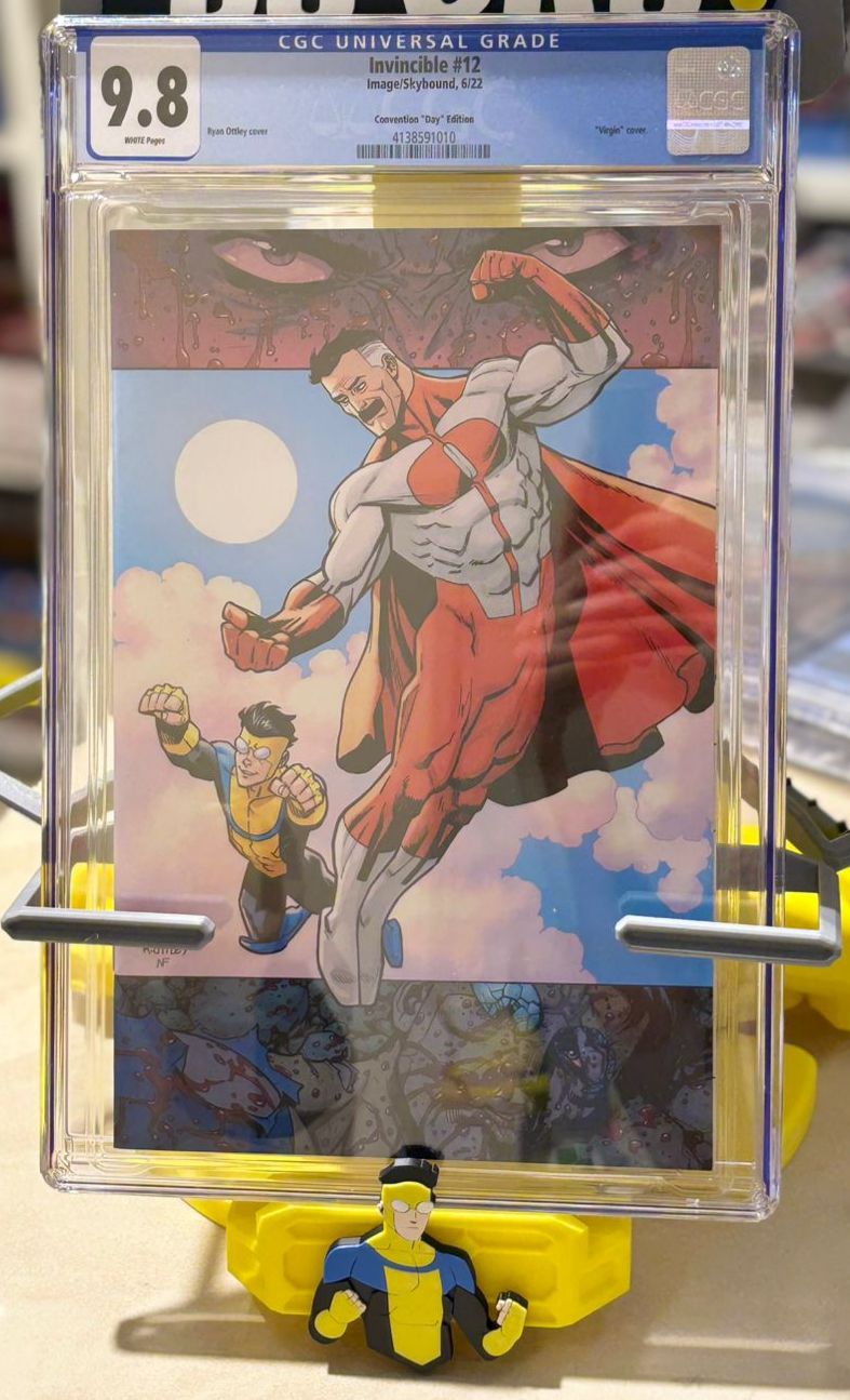Invincible #12 Convention “Day” Edition CGC 9.8 (Virgin Cover, Ryan Ottley Cover, Skybound)