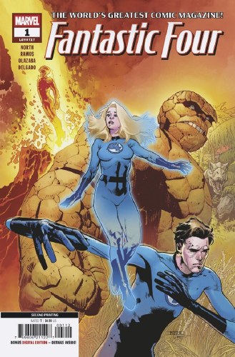 Fantastic Four #1 2nd Printing Mahmud Asrar