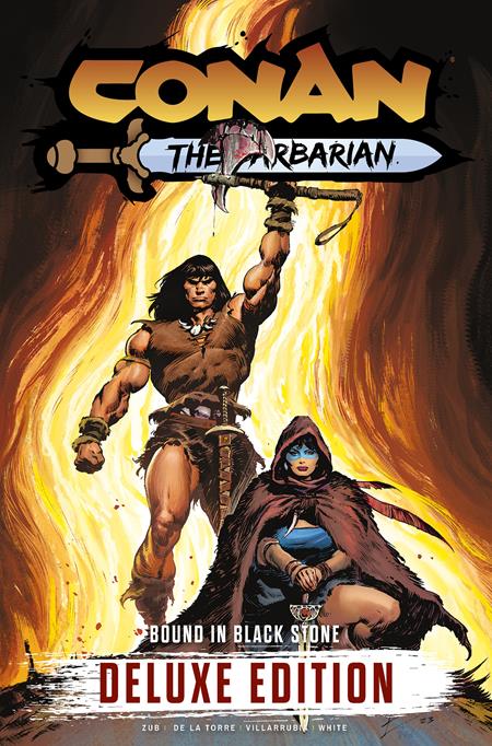 CONAN THE BARBARIAN BOUND IN BLACK STONE DELUXE EDITION HC VOL 01 REGULAR EDITION ROBERTO DE LA TORRE (MR)