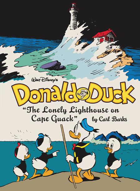WALT DISNEYS DONALD DUCK HC THE LONELY LIGHTHOUSE ON CAPE QUACK