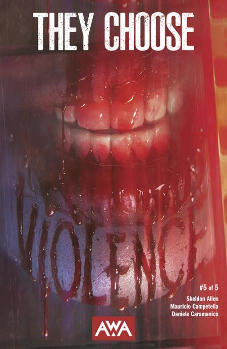 THEY CHOOSE VIOLENCE #5 (OF 5) CVR A RAHZZAH (MR)