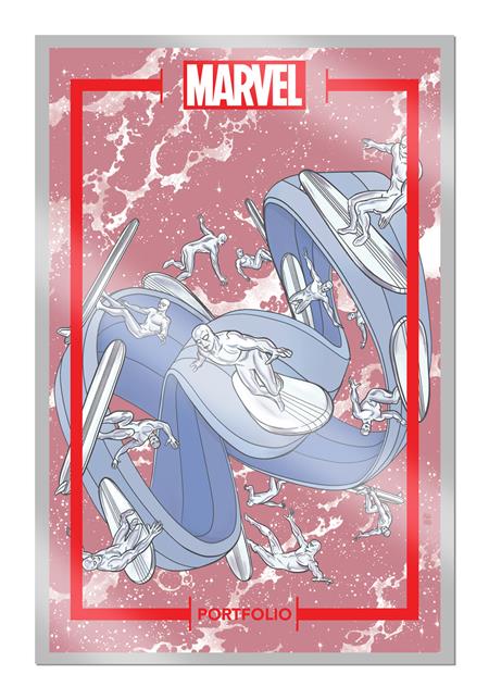 MARVEL PORTFOLIO OF MICHAEL ALLRED SILVER SURFER 12 PRINT SET