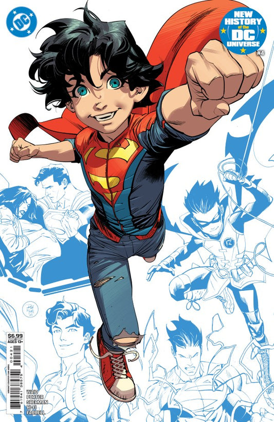 New History of the DC Universe #4 Cover B Dan Mora Variant