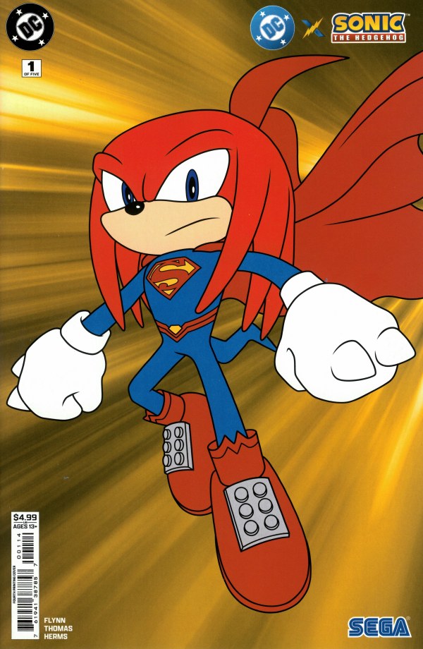 DC X SONIC THE HEDGEHOG #1 (OF 5) Fourth Printing