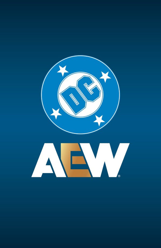 DC x AEW #1 Cover D Logo Variant