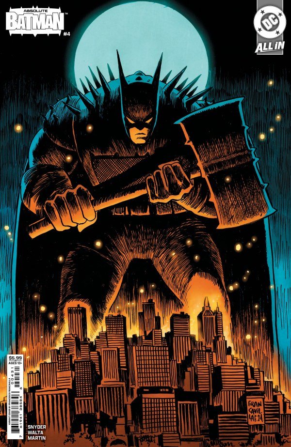Absolute Batman #4 VARIANT CVR BY FRANCESCO FRANCAVILLA