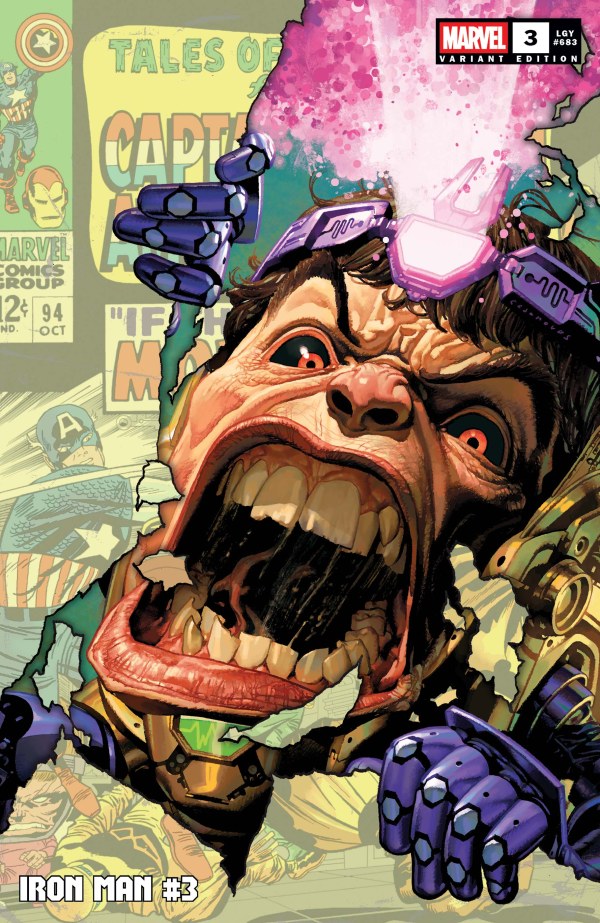 Iron Man #3 Josemaria Casanovas M.O.D.O.K. Variant