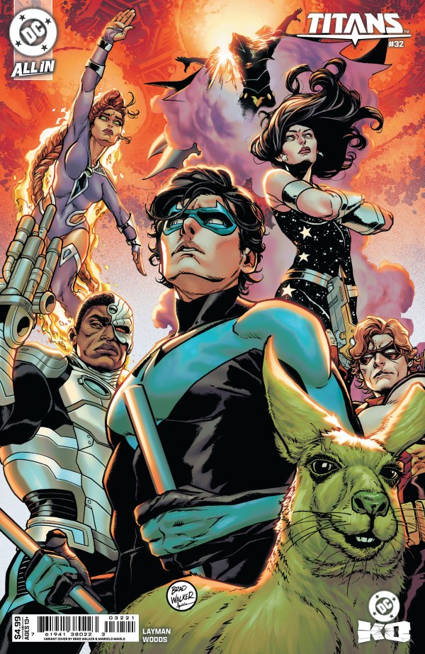Titans #32 Cover B Brad Walker Variant