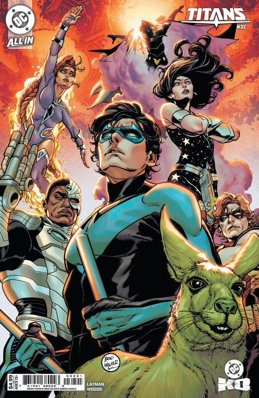 Titans #32 Cover B Brad Walker Variant