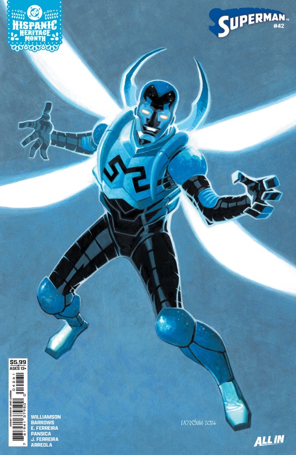 Superman #42 Cover F José Ladrönn Hispanic Heritage Month Variant
