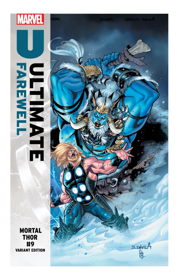 The Mortal Thor #9 Sergio Fernández Dávila Ultimate Farewell Variant