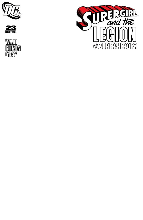 Supergirl and the Legion of Super-Heroes #23 Facsimile Edition 2026 Blank Variant
