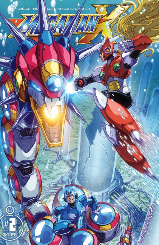 Mega Man X #2 Cover C Alex Milne Variant