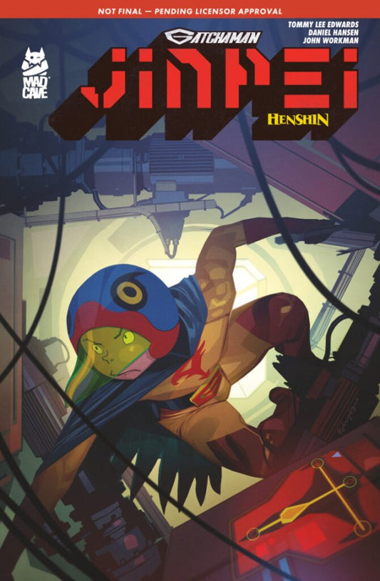 Gatchaman: Jinpei – Henshin #1 cvr A by Tommy Lee Edwards