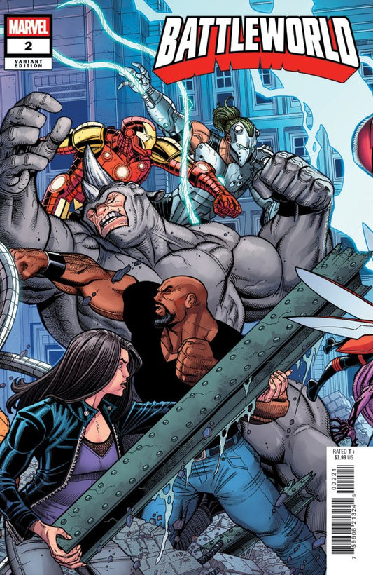 Battleworld #2 Nick Bradshaw Connecting Variant