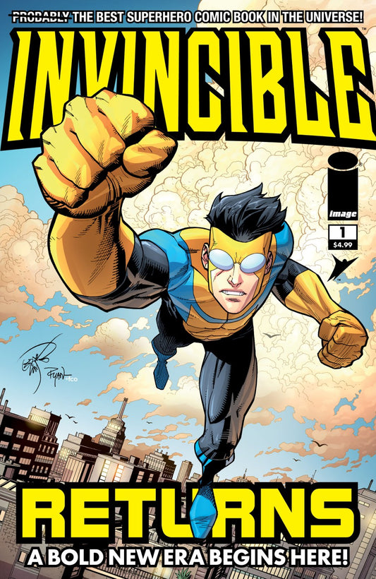 Invincible Returns #1 Facsimile Edition 2026 Erik Larsen Variant