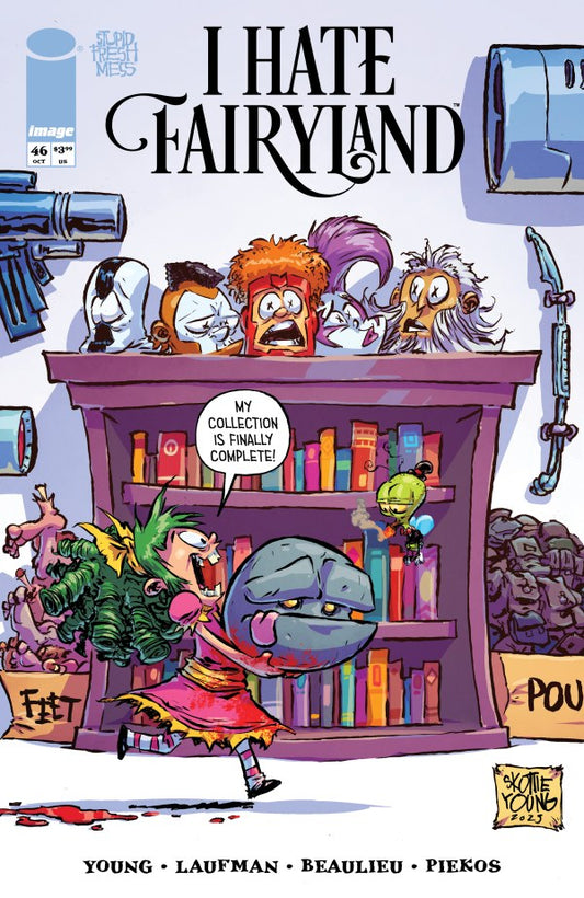 I Hate Fairyland #46 Cover D Skottie Young Youngblood Team-Up Variant