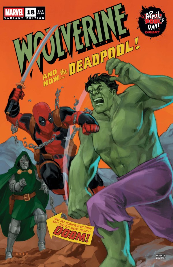 Wolverine #18 Phil Noto April Pool's Day Variant