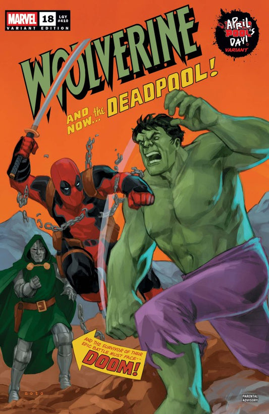 Wolverine #18 Phil Noto April Pool's Day Variant