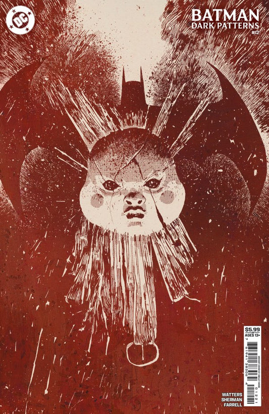 Batman: Dark Patterns #12 Cover B Ashley Wood Variant