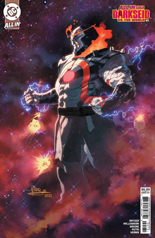 DC All In Saga: Darkseid vs. the World #1 Cover C Javier Fernández Variant