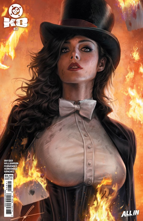 DC K.O. #3 Cover D Carla Cohen Variant