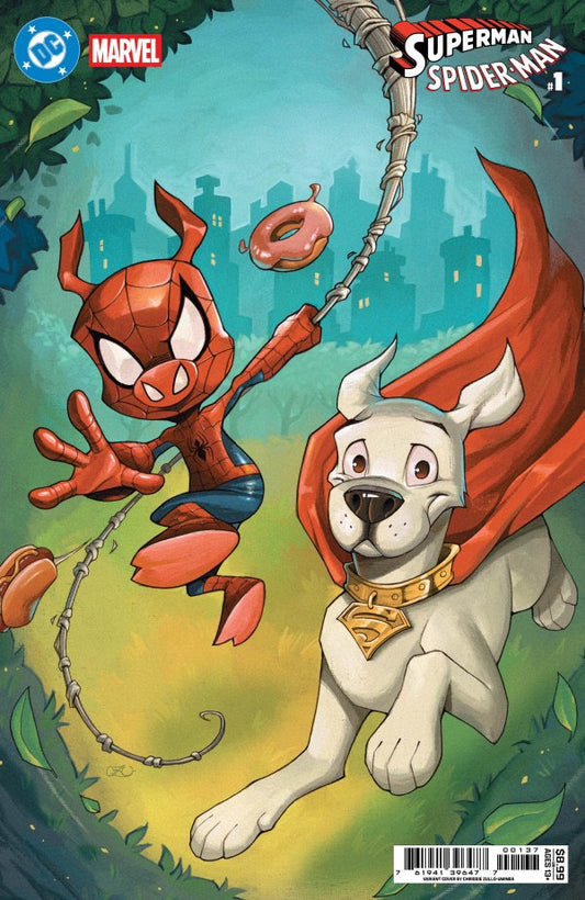 DC / Marvel: Superman / Spider-Man #1 Cover W Chrissie Zullo Uminga Variant