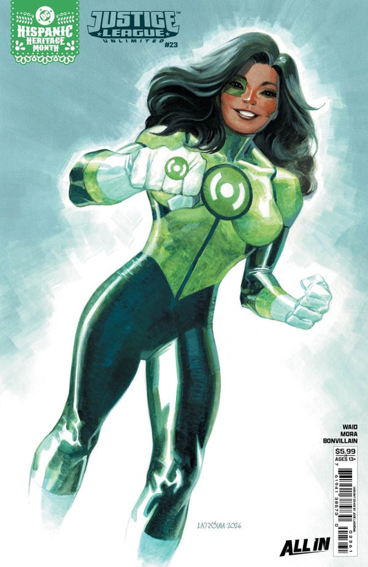 Justice League Unlimited #23 Cover F José Ladrönn Hispanic Heritage Month Variant