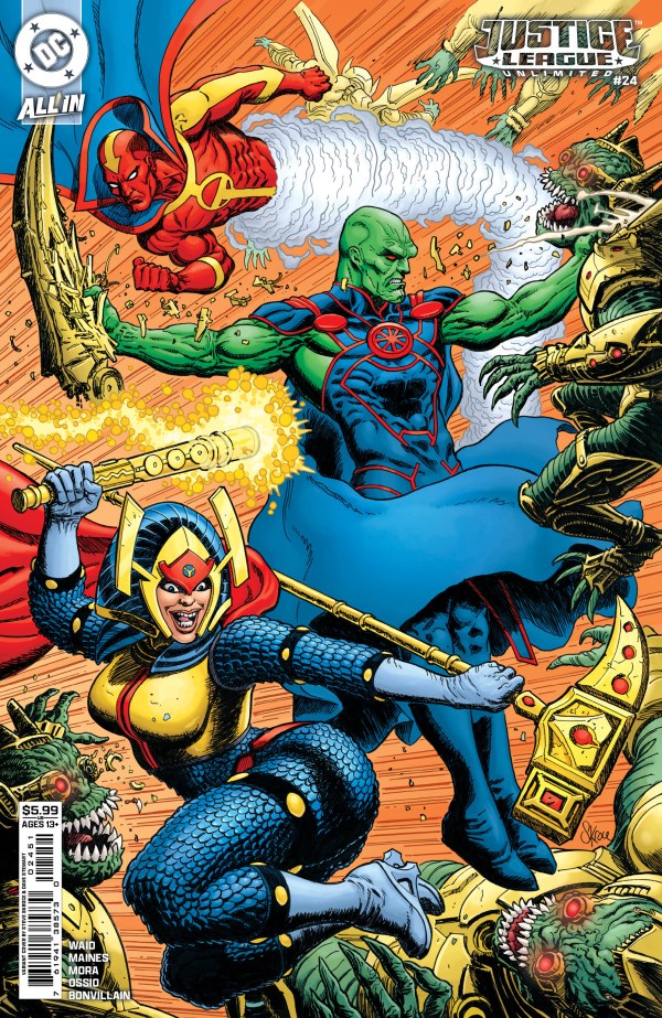 Justice League Unlimited #24 Cover E Steve Skroce Variant