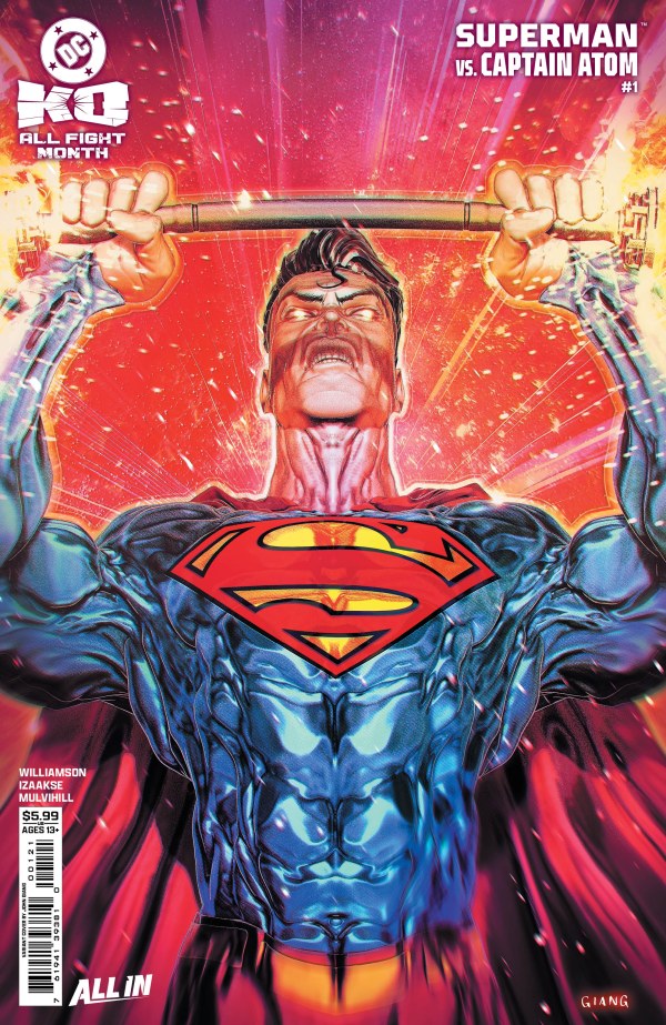 DC K.O.: Superman vs. Captain Atom #1 Cover B John Giang Variant