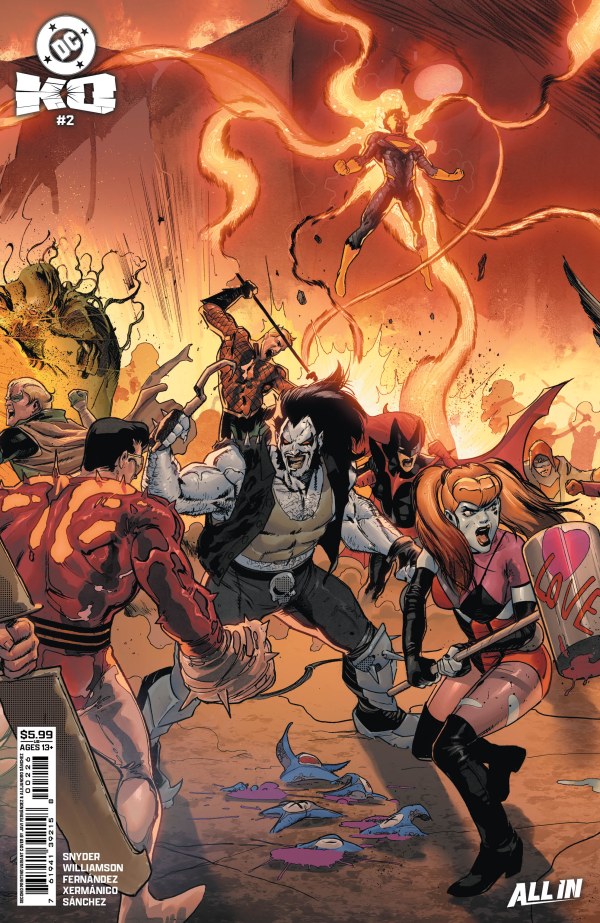DC K.O. #2 2nd Printing Javier Fernández Connecting