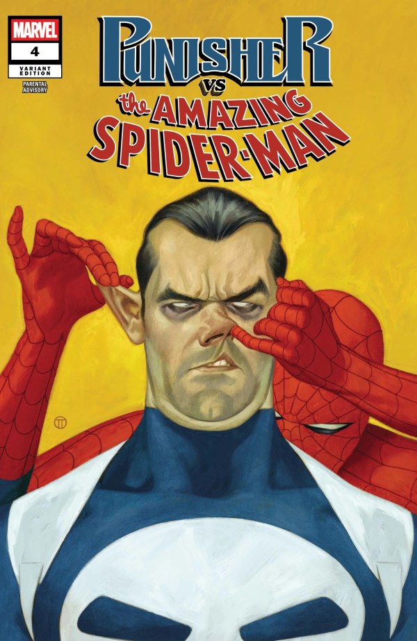 Punisher vs. Spider-Man #4 Julian Totino Tedesco Variant
