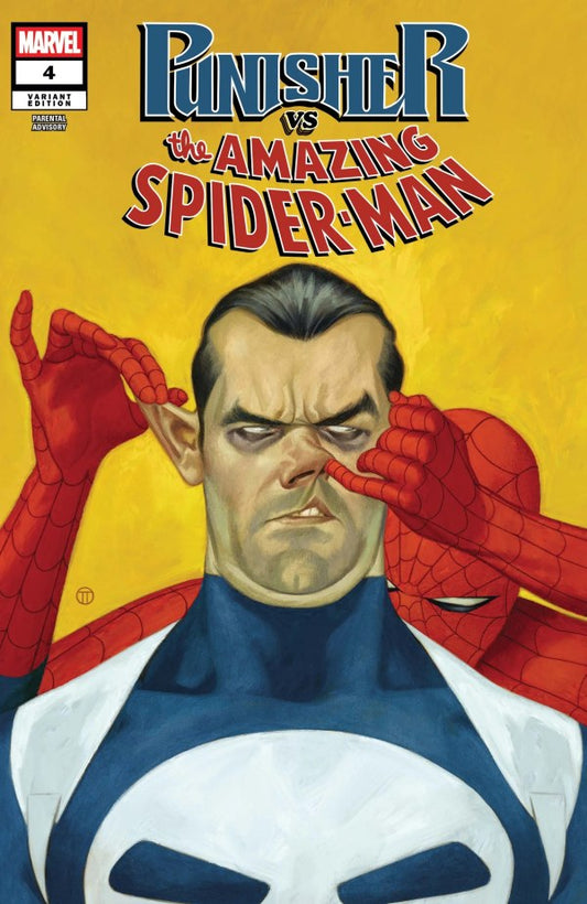 Punisher vs. Spider-Man #4 Julian Totino Tedesco Variant