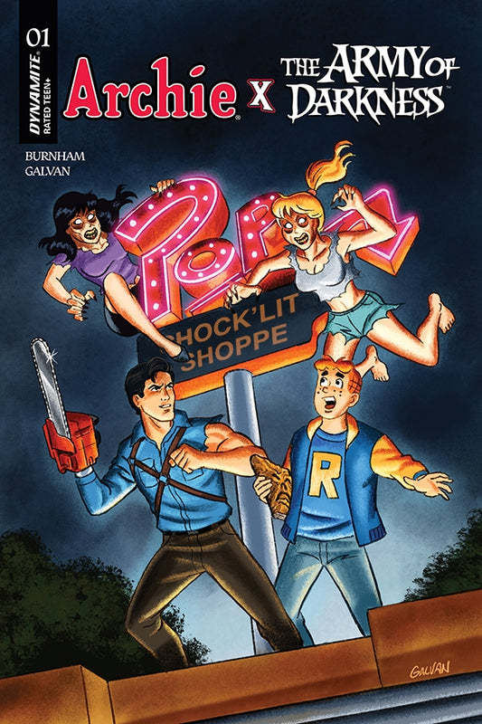 Archie x the Army of Darkness #1 Cover B Bill Galvan Variant
