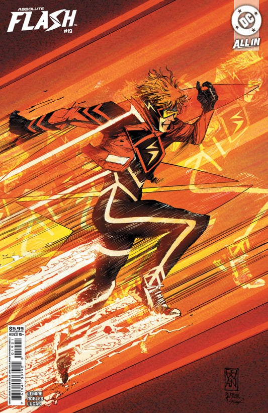 Absolute Flash #19 Cover B Denys Cowan Variant