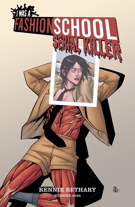 I Was a Fashion School Serial Killer #3 Cover B Daniel Hillyard Interview Emma Corrin Homage Variant