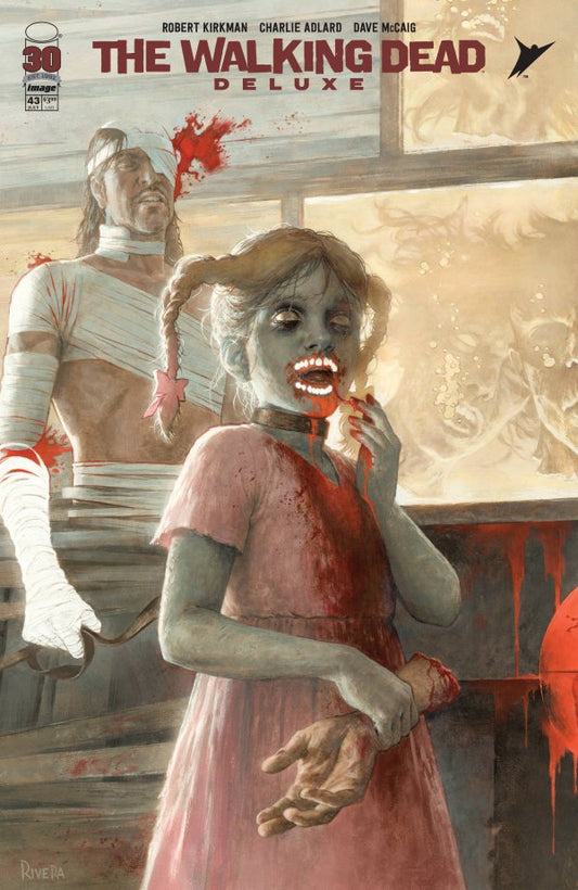 Walking Dead Deluxe #43 Cover C Paolo Rivera Connecting Variant