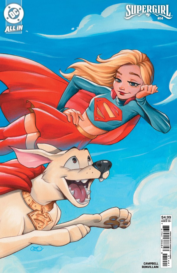 Supergirl #14 Cover D Chrissie Zullo Uminga Variant