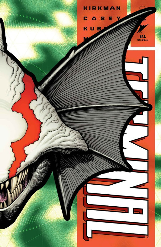 Terminal #1 Cover K Andres Juarez Mask Die-Cut Foil Variant
