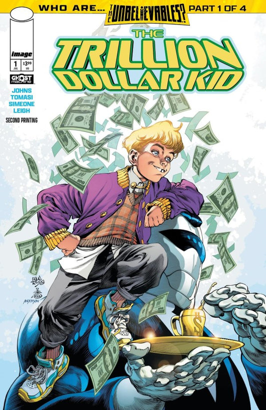 The Trillion Dollar Kid #1 2nd Printing Ivan Reis